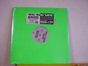 HipHop Ying Yang Twins / Badd 12インチ新品です。