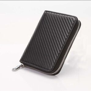 カードケース ブラック 小銭入れ コインケース 多収納 インナーブラック 大容量 コンパクト