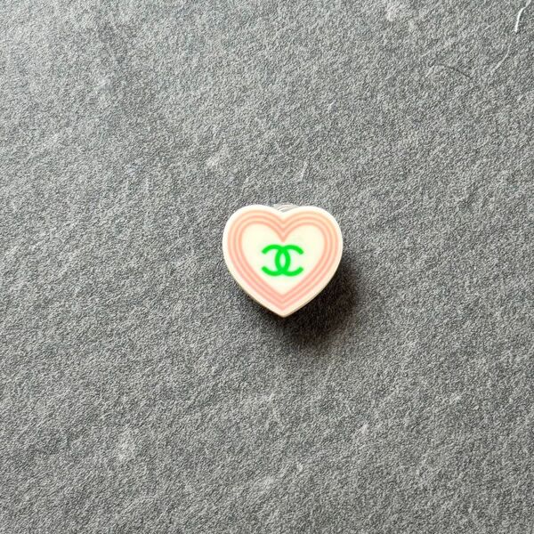CHANEL シャネル イヤリング 片耳 ヴィンテージ ハート ココ 04C