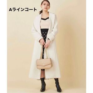 ROYALPARTY ロイヤルパーティ バックタックテーラーロングコート Aラインコート 秋冬コーデ