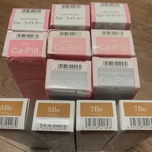 【新品・未使用】キャスミン ヘアカラー 8本、フォーミュレイトアドバージュ×4本【値引不可】