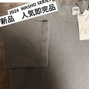 ZARA WASHD EFFECT series スウェットTシャツ