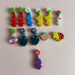 ⑦ 訳あり ピクミンつめつめ消しゴム 12個