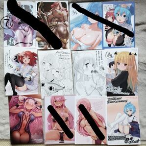 コミック特典 イラストカード 4Pリーフレット プロマイド しおりなどばら売り用 その⑦