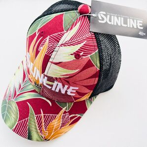 SUNLINE サンライン トロピカル コットンメッシュキャップ 帽子 釣りフェス2025 釣りフェスティバル2025サイズ