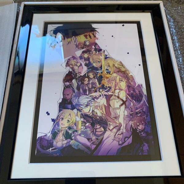 SAO キャラファイングラフ ソードアートオンライン 複製原画