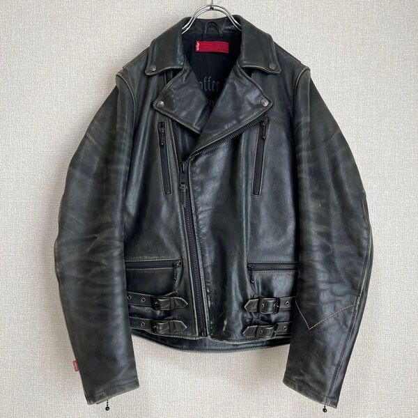 【雰囲気抜群】スペシャル 鬼ヒゲ Levi's RED TAB 牛革 ライダース
