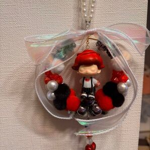 ハンドメイド リース ディモPOPMART DIMMO