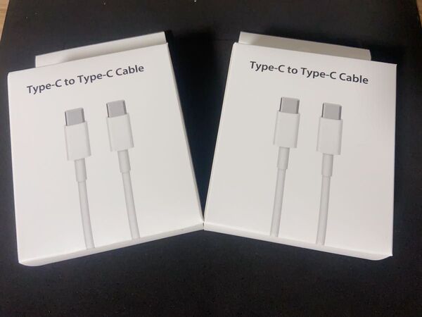 type-c to type-c 1Mx2本セット