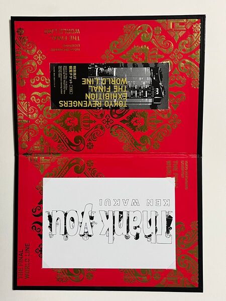東京リベンジャーズ 新体験展 最後の世界線 先行入場特典レプリカチケット