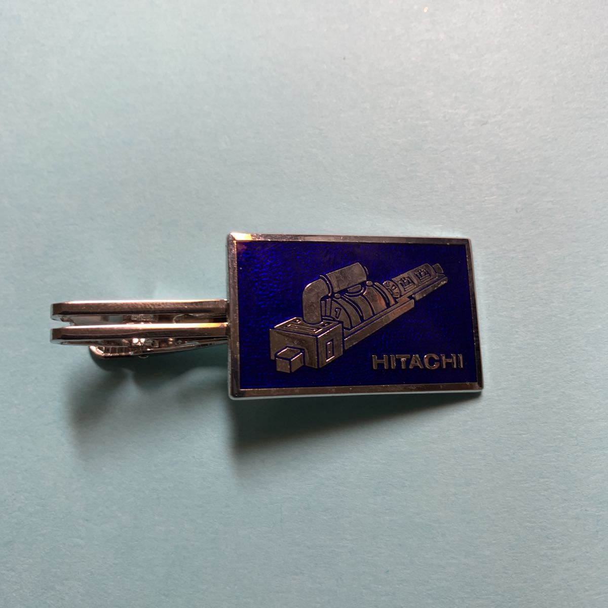 送料無料 即決 中古 非売品 企業グッズ 日立 HITACHI 銀製