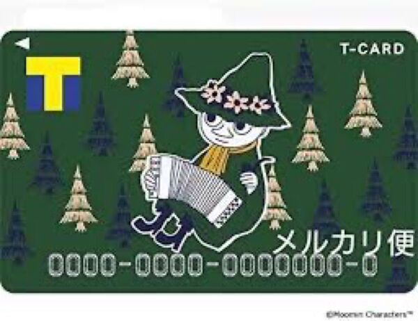 ムーミン スナフキン Tカード Vポイントカード