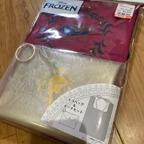 アナ雪 エコバッグ ポーチつき