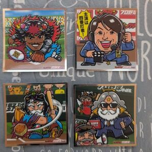 ビックリマンチョコ プロ野球チップス 4点