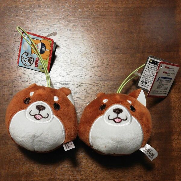 忠犬もちしば フェイスマスコット おかか 2個セット