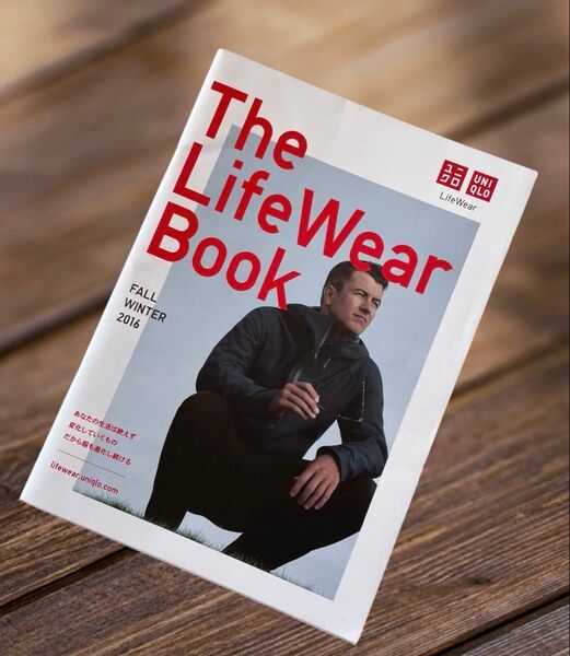 ユニクロ カタログ 冊子 Life Wear BOOK 秋冬コレクション 2016 アダム・スコット