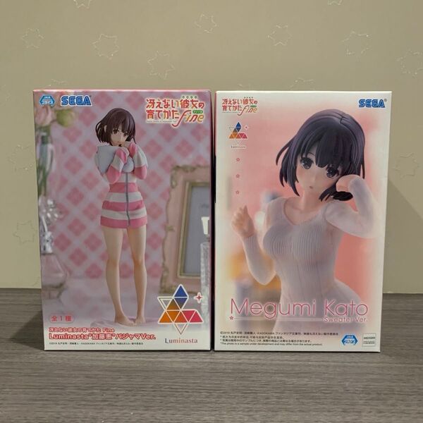 Luminasta 冴えない彼女の育てかたFine 加藤恵 セーターVer・パジャマver.(2点セット)未開封