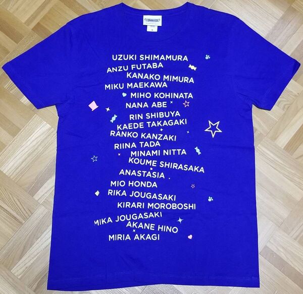 アイドルマスターシンデレラガールズ 1stライブ Tシャツ Mサイズ