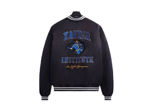 Marvel | Kith for X-Men Cyclops Satin Bomber Jacket "Ink"
