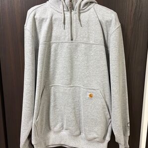 Carhartt ハーフジップパーカー グレー 新品未使用Mサイズ
