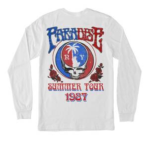 Paradis3 Summer Tour Long Sleeve - White