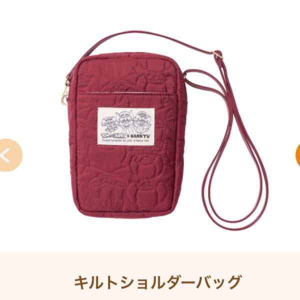 完売品 トムとジェリー×阪急電車 キルトショルダーバッグ