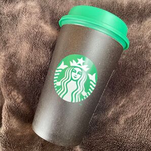 SALE!スタバ コーヒーグラウンズタンブラー 355 ECO タンブラー ブラック×グリーン