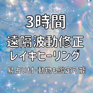 3時間【オーラ分析・遠隔ヒーリング】7つのチャクラバランスを整えます/波動修正 占い / 犬、猫、動物、人みられます!