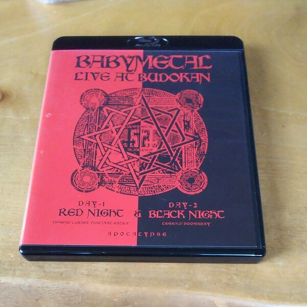 LIVE AT BUDOKAN~ RED NIGHT & BLACK NIGHT APOCALYPSE ~ Blu-ray
