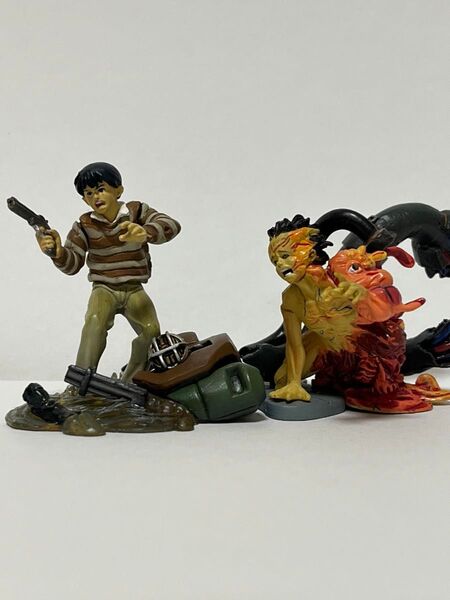 金田/鉄雄/海洋堂/AKIRAハイクオリティフィギュアシリーズ