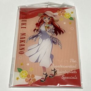 五等分の花嫁∽ 描き下ろしビジュアルアクリルプレート 中野五月 バカンス