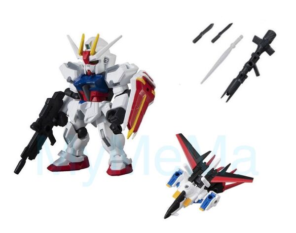 MOBILE SUIT ENSEMBLE 10弾 ストライクガンダム スカイグラスパー + エールストライカー MS武器セット