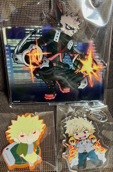 僕のヒーローアカデミア 爆豪勝己 3点セット