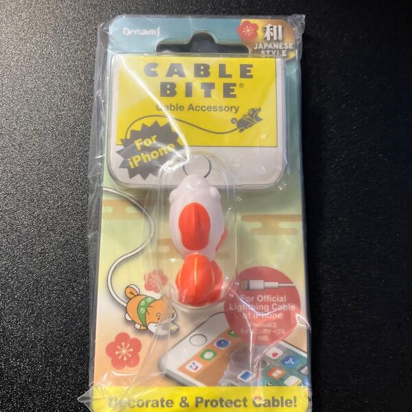 未開封品 CABLE BITE 和 JAPANESE STYLE Goldfish ケーブルバイト ジャパニーズスタイル キンギョ