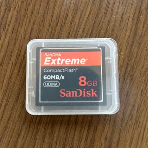 SanDisk Extreme 8GB CompactFlashカード