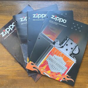 ZIPPO ジッポー ハーレー ダビッドソン カタログ4冊セット