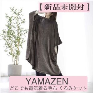 新品未開封 電気着る毛布 USB接続 135-180cm くるみケット 電気毛布