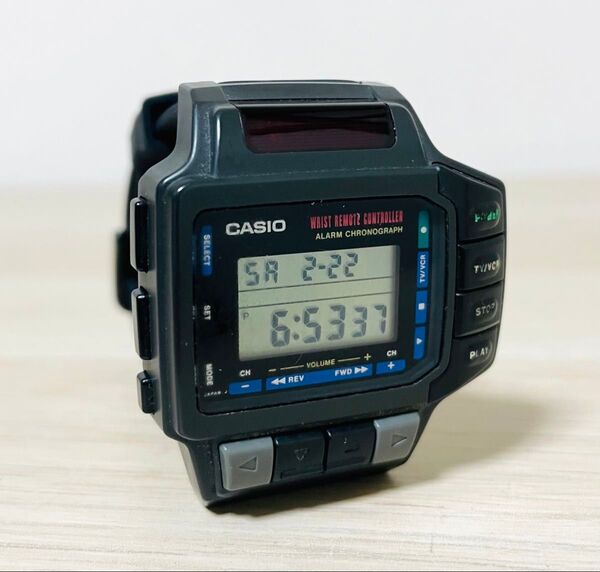 【希少 レア】CASIO CMD-10 腕リモ リモコン腕時計 カシオ デジタル 稼働品
