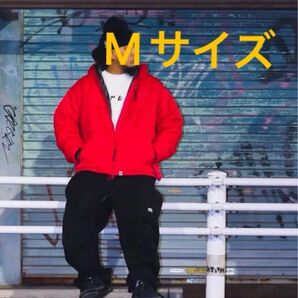 希少 Mサイズ SAPEur パフジャケット 赤