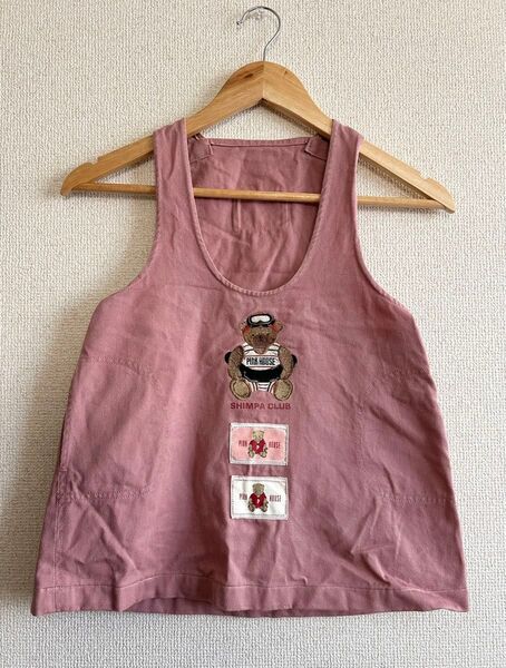 PINKHOUSE ピンクハウス レトロ 希少 ジャンスカ ワンピース ピンク