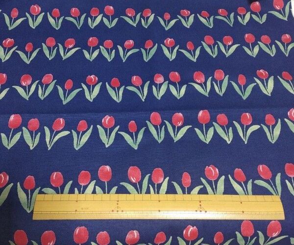 Tulip Field≪チューリップフィールド≫』コットンリネンキャンバスプリント 108cm×50cm