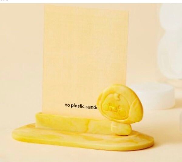 BT21 no plastic sunday ベビー リサイクルフォトスタンド CHIMMY