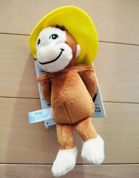 新品 おさるのジョージ マスコットぬいぐるみ