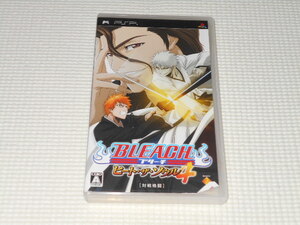 PSP★BLEACH ブリーチ ヒート・ザ・ソウル4 ★箱付・説明書無し・ソフト付