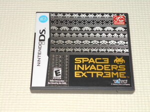 DS★SPACE INVADERS EXTREME 海外版(国内本体動作可能)★箱付・説明書付・ソフト付