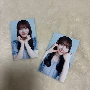 乃木坂46 チートデイ ミニ写真 松尾美佑 2枚セット