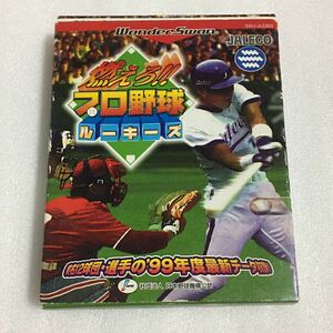 WS burn . Professional Baseball rookie z WonderSwan 