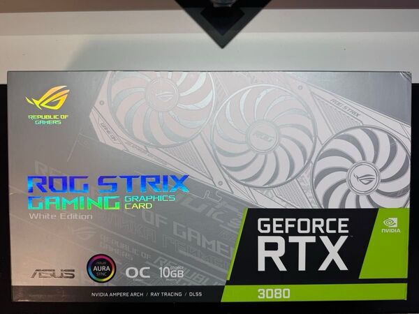 グラフィックボード ASUS ROG STRIX RTX 3080 White(美品)