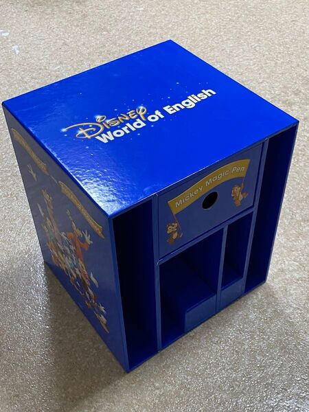 DWE 収納箱 BOX DWE 収納箱 ディズニー英語システム ミッキーマジックペンセット 本棚