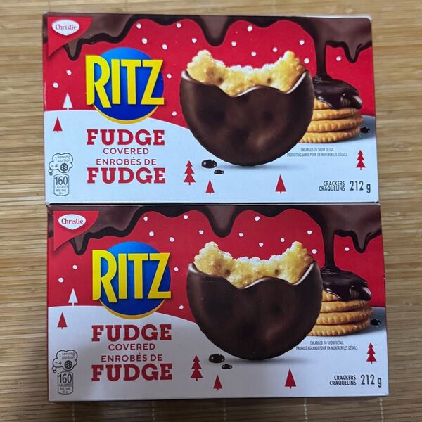 Ritz Fudge Covered 212g 2箱セット 賞味期限8月まで